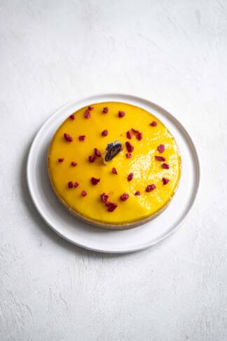 Tarte framboise-passion 6 pers.